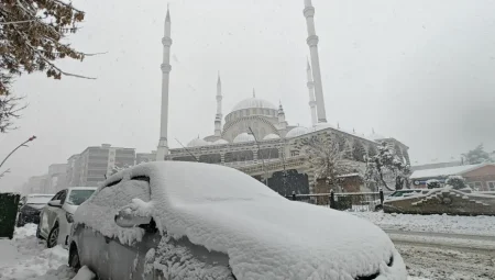 Muş’ta yoğun kar yağışı bekleniyor: Ulaşımda aksamalara dikkat!